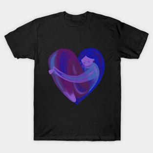 Self hug heart woman T-Shirt